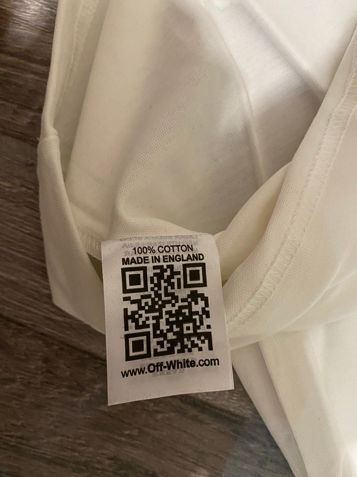 Off-White T-shirt Λευκό