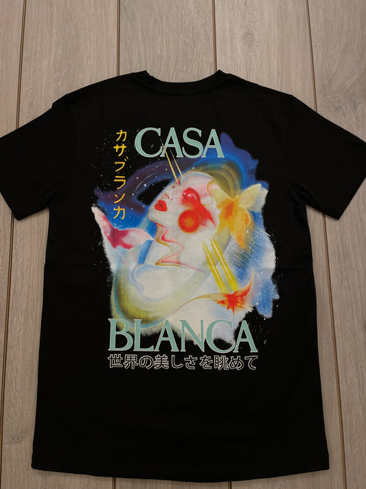 Casablanca T-shirt Μαύρο