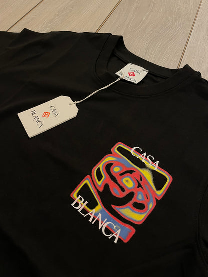 Casablanca T-shirt Μαύρο