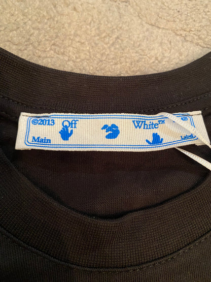 Off-White x Kaws T-shirt Μαύρο