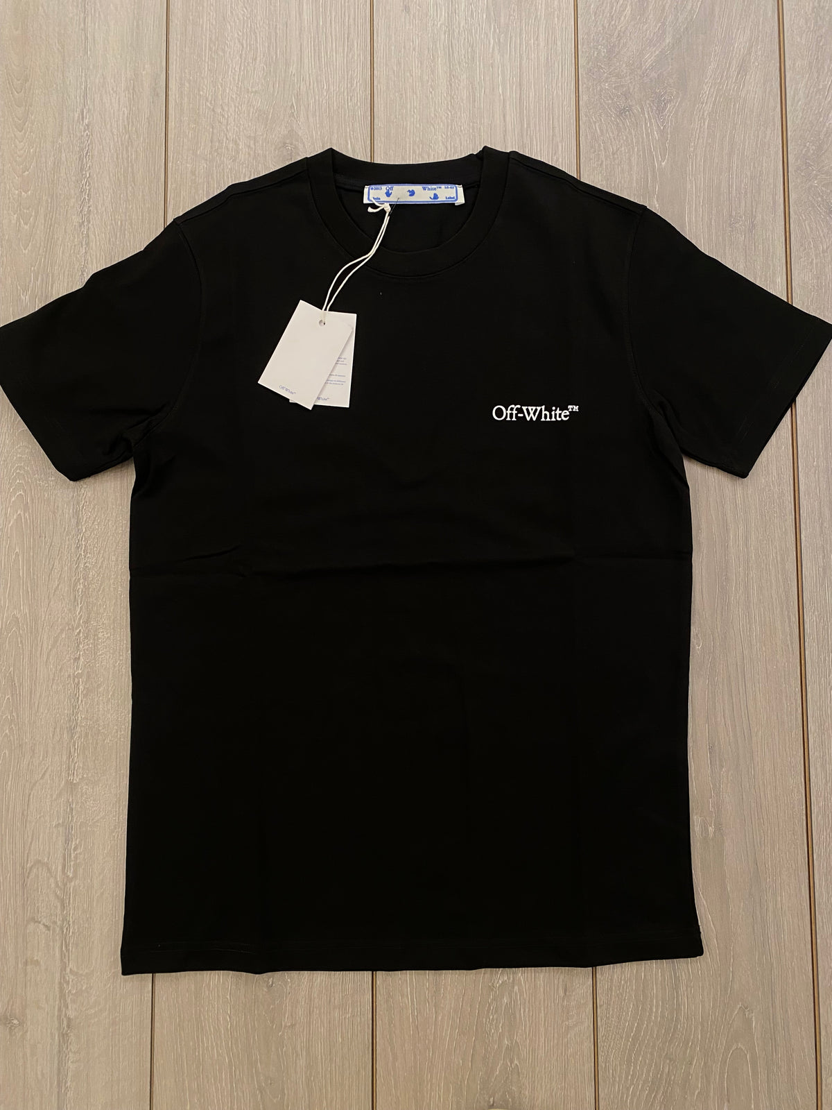 Off White T-shirt Μαύρο