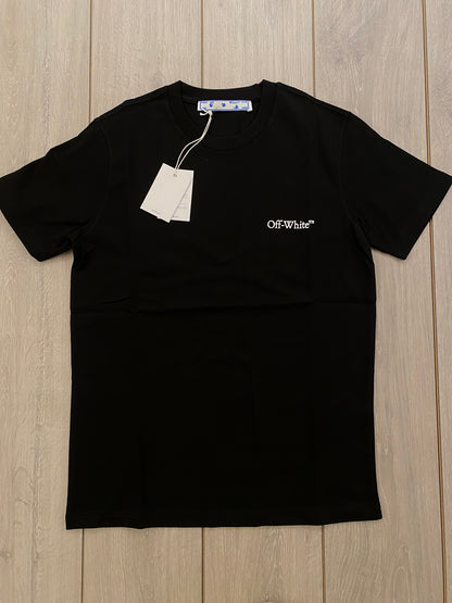 Off White T-shirt Μαύρο
