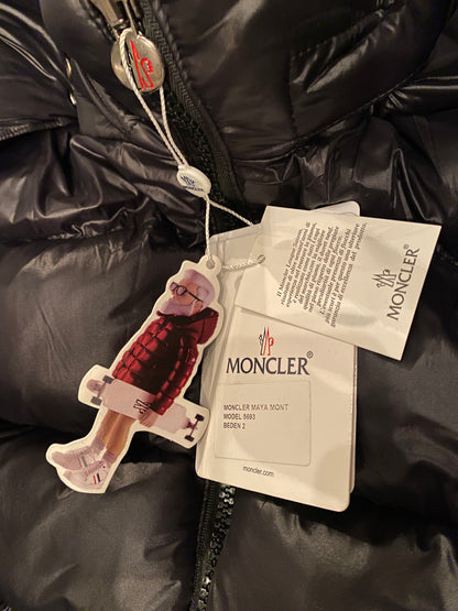 Moncler Maya Puffer Jacket Μαύρο