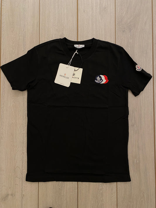 Moncler T-shirt Μαύρο