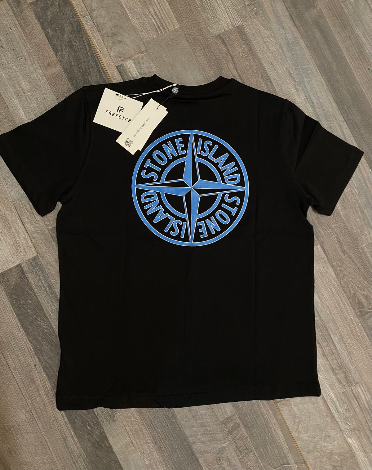 Stone Island T-shirt Μαύρο