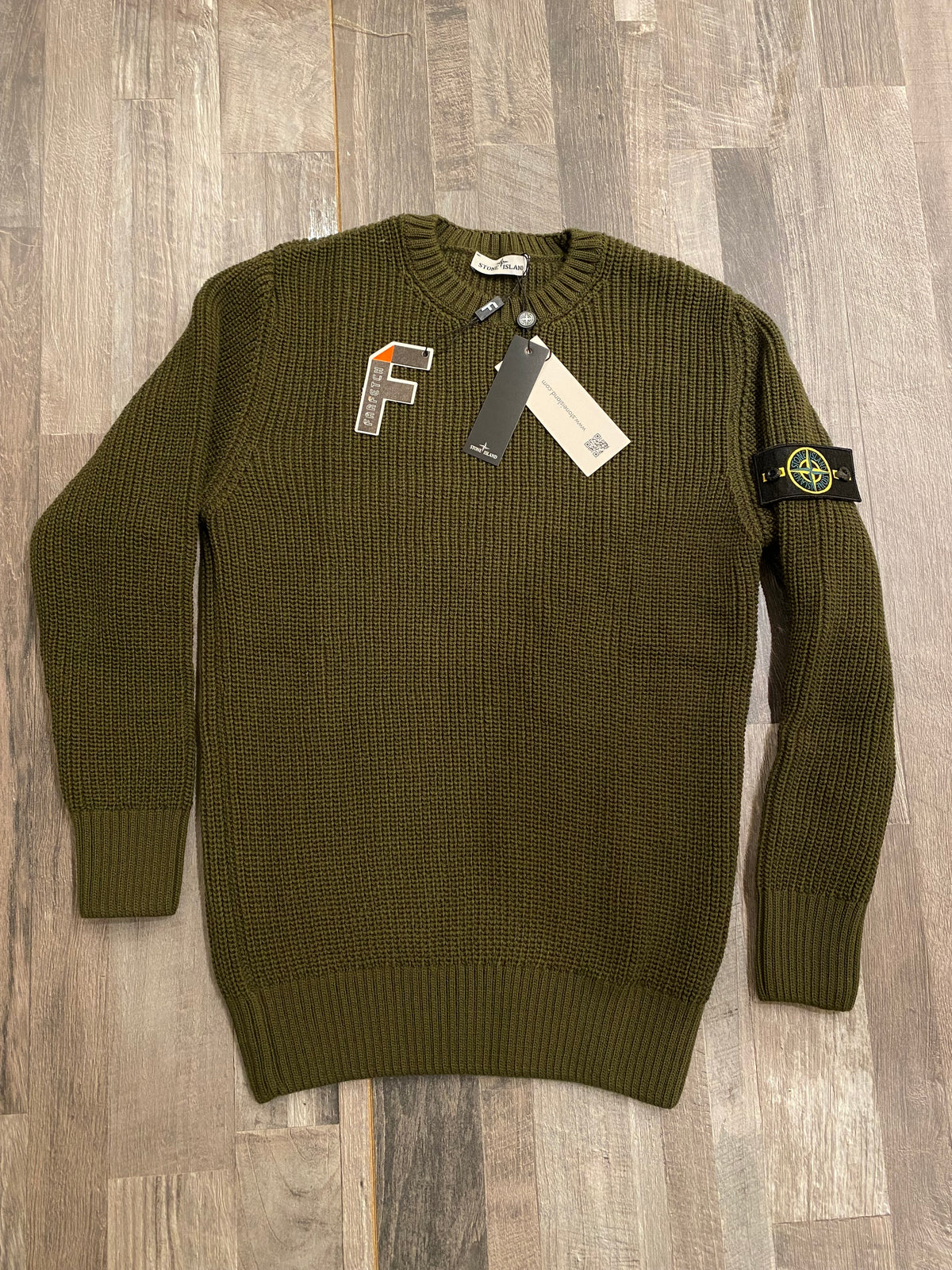 Stone island πλεκτό Χακί