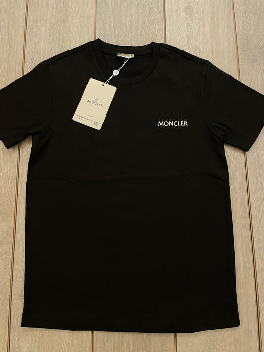 Moncler T-shirt Μαύρο