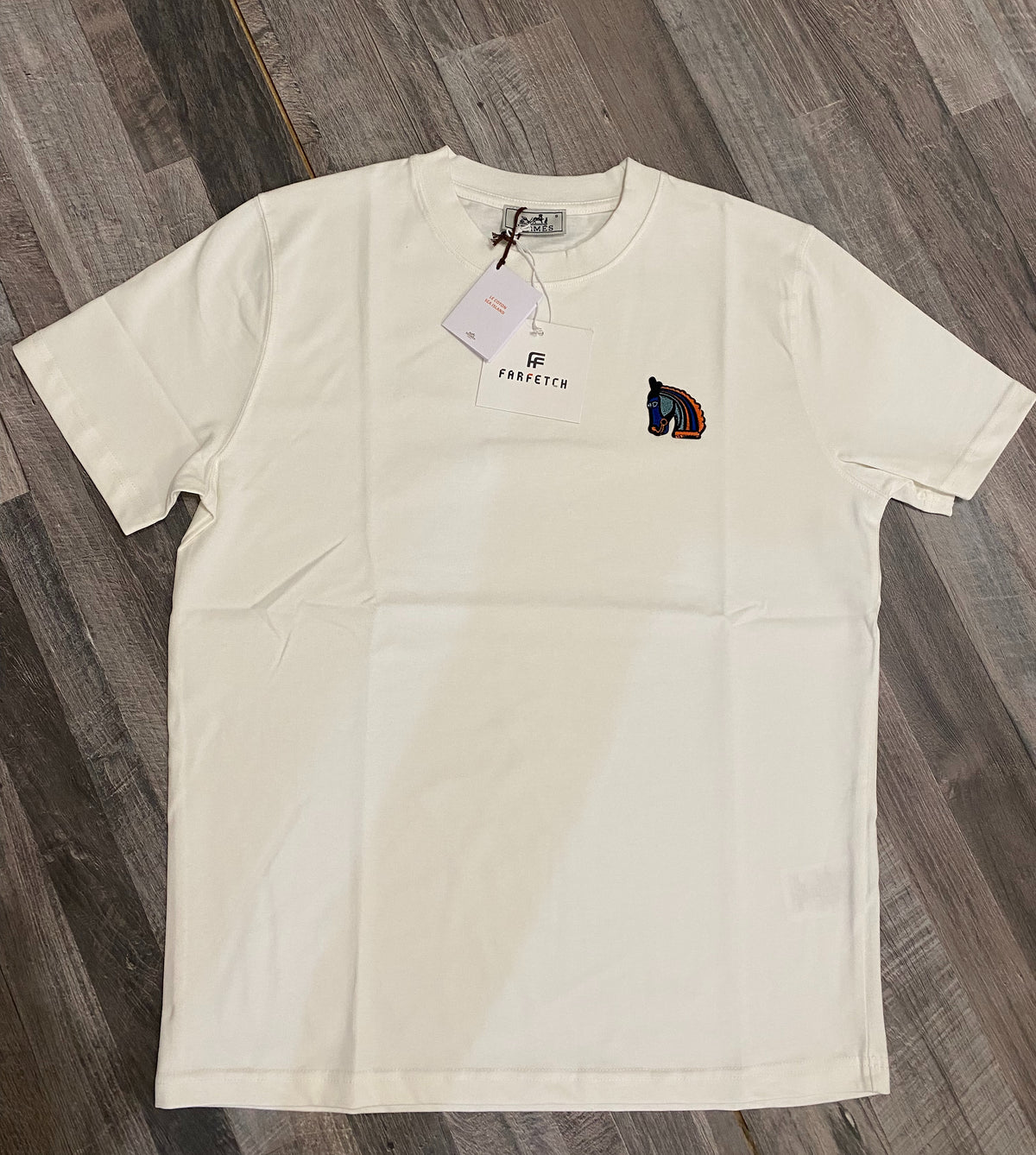 Hermes T-shirt Λευκό