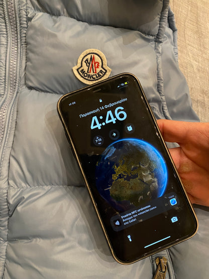 Moncler γιλέκο baby blue